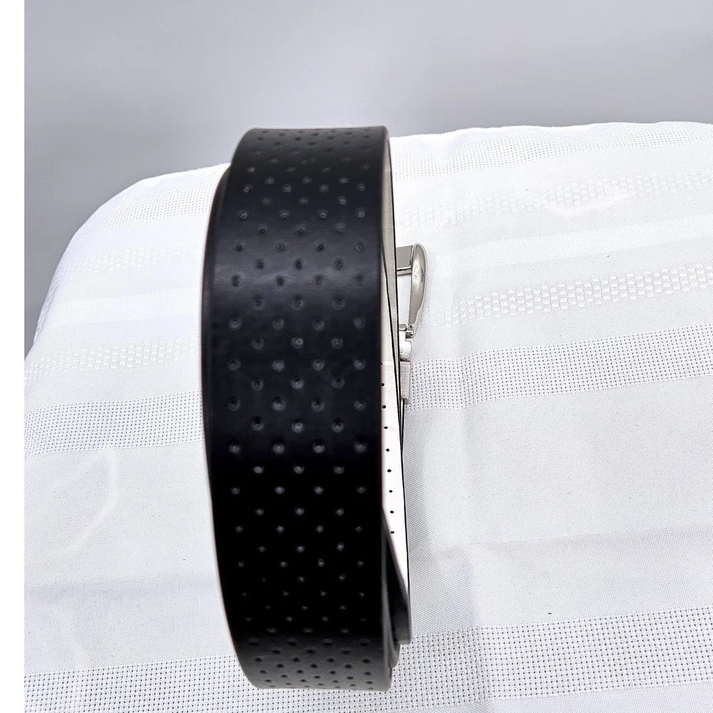 Nike‎ Mens Reversible Golf Belt Black White Perforated Size 38 11130-25